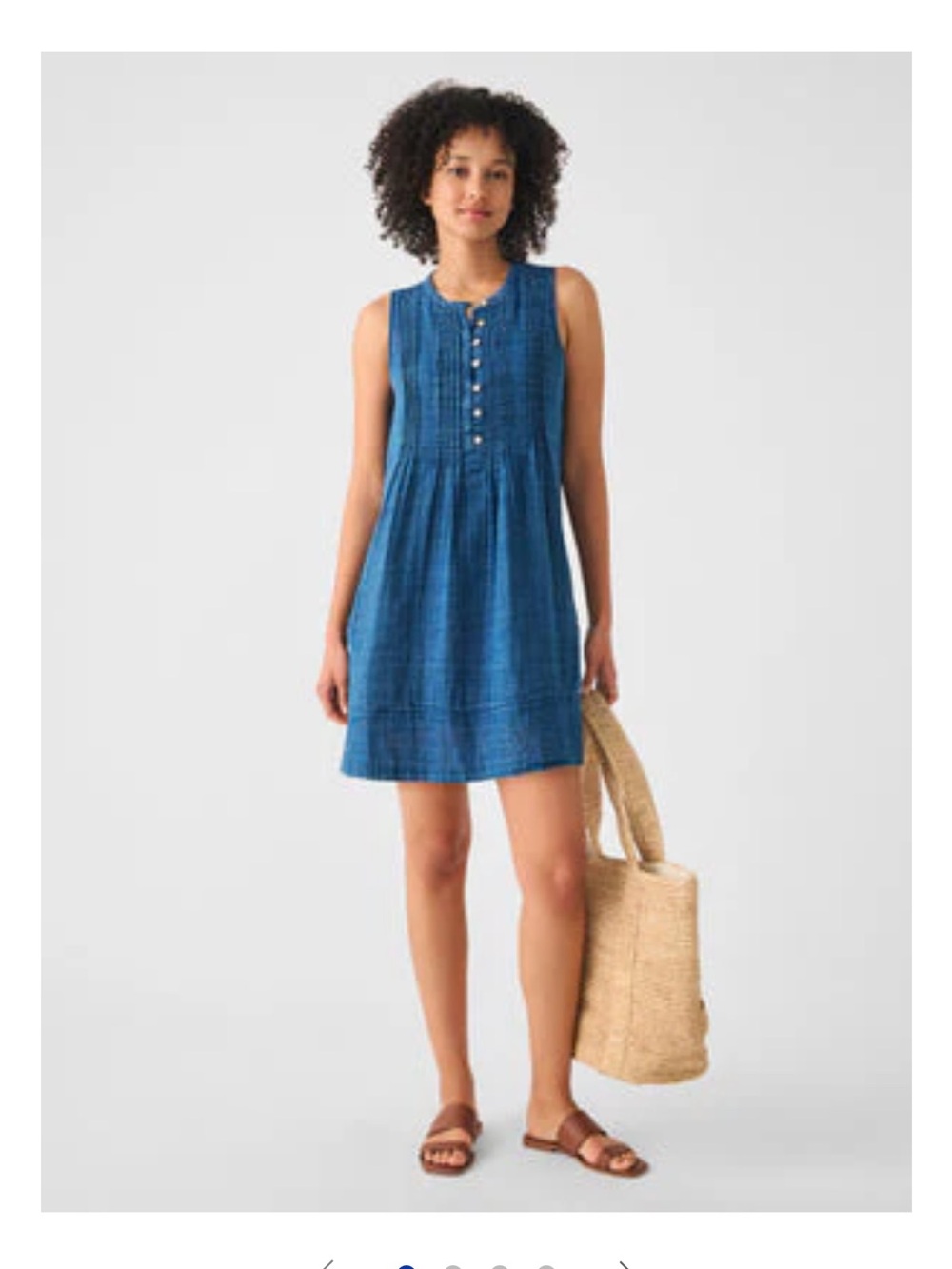 Faherty Isha Gauze Dress